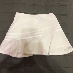Adidas White Skort Child Small